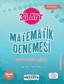 OKYANUS MATEMATİK AYT 30 LU DENEME