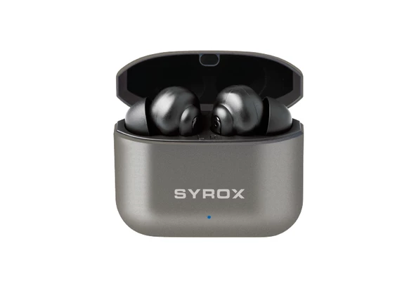 Syrox MX25 Bluetooth 5.3 TWS Kablosuz Mikrofonlu Kulakiçi Kulaklık - Siyah