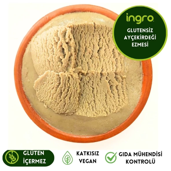 İngro Glutensiz  Ayçekirdeği Ezmesi 380 G