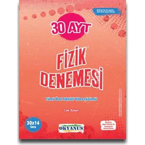 OKYANUS FİZİK AYT 30 LU DENEME