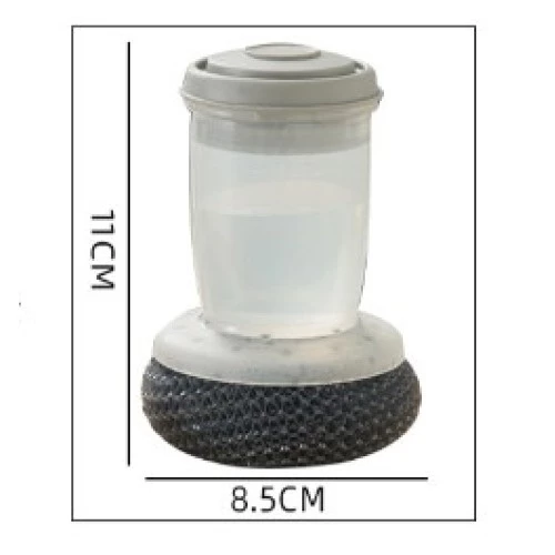 Deterjan Hazneli Telli Bulaşık Fırçası - 4