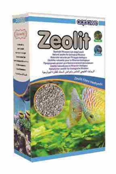 Akvaryum Filtre Malzemesi ( Amonyak Giderici) Fileli Zeolit 500Gr