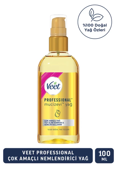 Veet Mucizevi Yağ Çok Amaçlı Nemli & Pürüzsüz Cilt 100ml