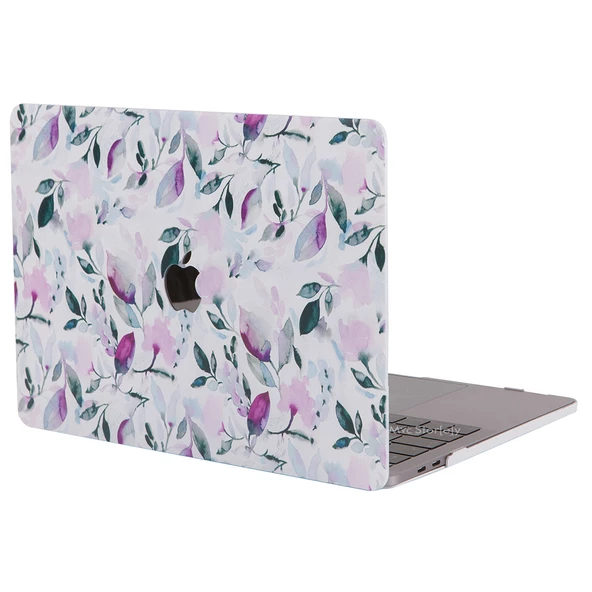 Macbook Air Kılıf 13 inç Flower03 (Eski USB'li Model 2010-2017) A1369 A1466 ile Uyumlu - 9