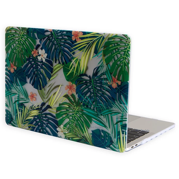 Macbook Air Kılıf 13 inç Flower01NL (Eski USB'li Model 2010-2017) A1369 A1466 ile Uyumlu - 6