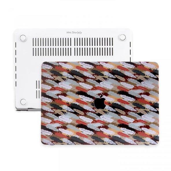 Macbook Air Kılıf 13 inç Flower34 (Eski USB'li Model 2010-2017) A1369 A1466 ile Uyumlu
