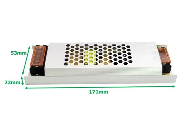 12Volt 12.5Amper Adaptör Ultra Slim Led Trafosu - 3