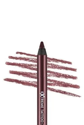 Flormar Mat Kalıcı Göz Kalemi (Bordo) - Extreme Tattoo Gel Pencil - 005 Very Berry - 3