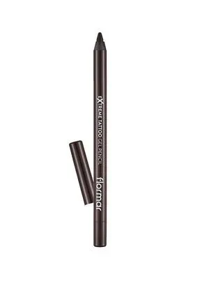 Flormar Suya Dayanıklı Jel Göz Kalemi (KOYU KAHVE) - Extreme Tattoo Gel Pencil - 002 Walnut - 2