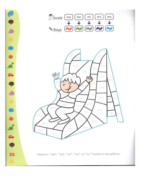 5-6 Yaş Akıllı Boyama Kitap Seti 3 Kitap Uçanbalık Yayınları - 8
