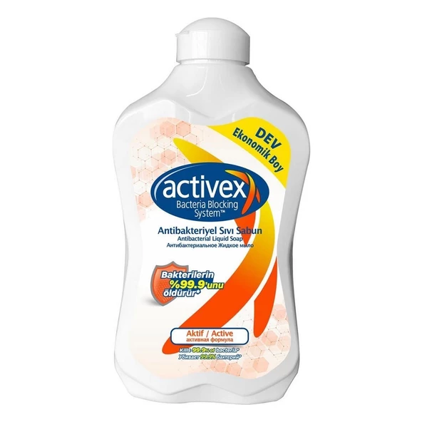 Activex Antibakteriyel Sıvı Sabun Aktif 500ml