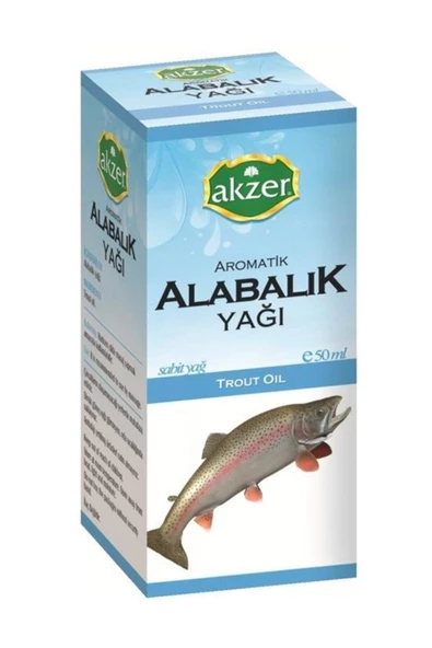 Akzer Alabalık Yağı 50ml