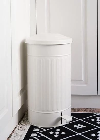 The Mia GLV0310 Çöp Kovası Mutfak Beyaz 24 Lt - 3