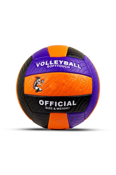 1.Kalite Yumuşak Yüzey Dikişli Soft Touch Voleybol Topu İç ve Dış Mekan 5no Çift Astar Eğitici Top - 12