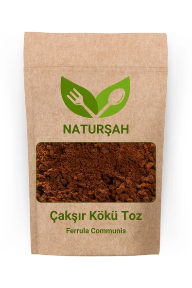 Naturşah Çakşır Kökü Toz-Öğütülmüş (Ferrula Communis Powder) 250 Gr