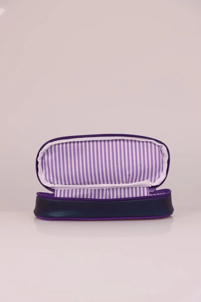 Kaukko Crescent Magic Dreams Kalem Çantası Leather Purple K2682Y - 4