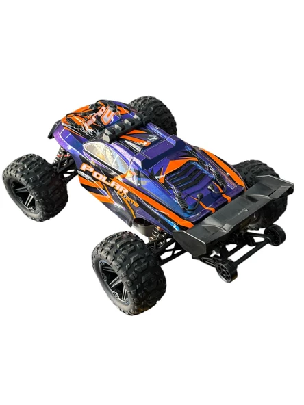 ELEKTRİKLİ RC 1:14 ÖLÇEK SERVO MOTOR MEGA ARAZİ ARACI SPOR ARAÇ 55 KM HIZ RC ARAÇ - 6