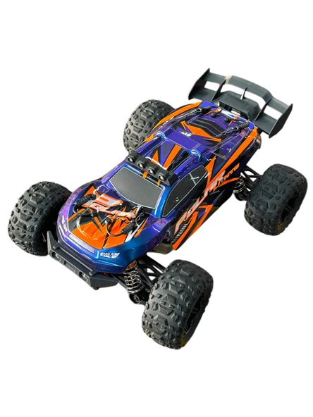 ELEKTRİKLİ RC 1:14 ÖLÇEK SERVO MOTOR MEGA ARAZİ ARACI SPOR ARAÇ 55 KM HIZ RC ARAÇ - 3
