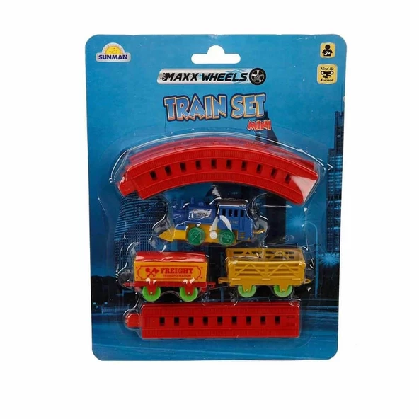 Kurmalı Raylı Mini Tren Seti 11 Parça
