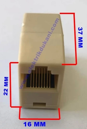 ENDER RJ-45 8Pin 8Con. DD Ekleme Aparatı İnternet Bilgisayar Ek Kutusu