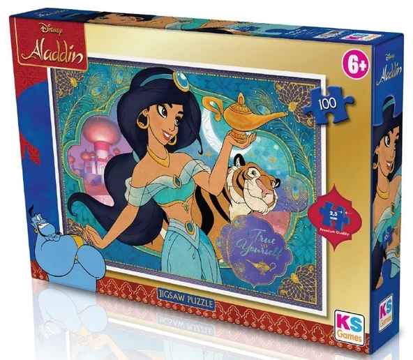 KS Puzzle 100 Parça Aladdin