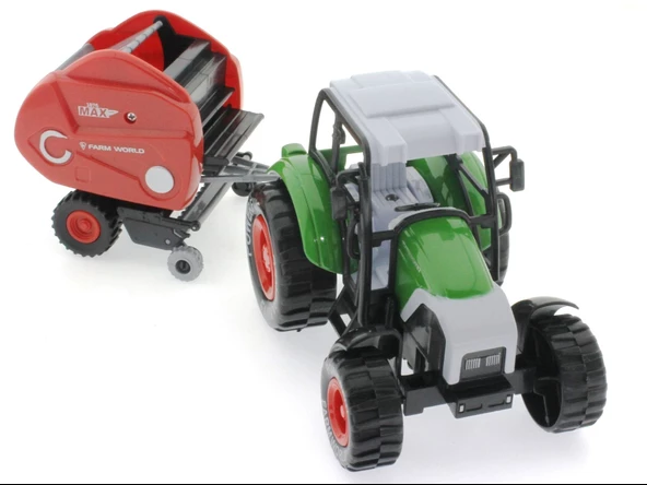 Sürtmeli Die Cast Yeşil Traktörlü Biçerdöver - 5