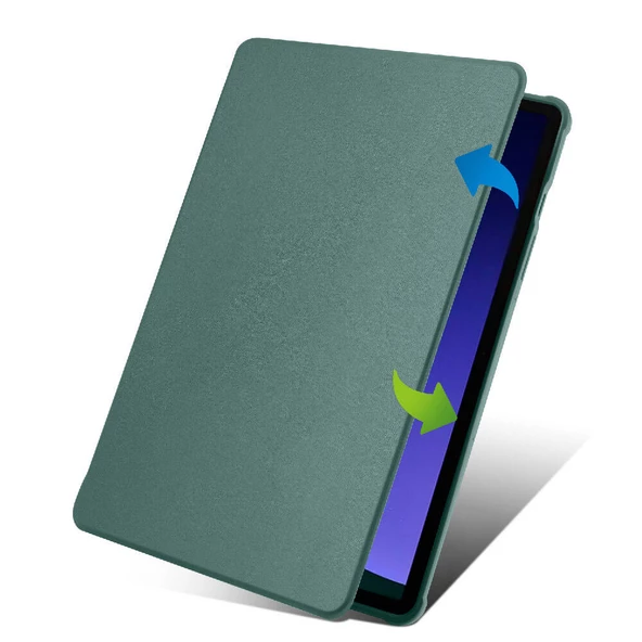 Samsung Galaxy Tab S9 Kılıf Termik Kalem Bölmeli Dönebilen Standlı Kılıf - 4