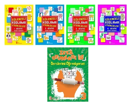 Ata 3.Sınıf Kodlama Seti+Zeka Oyunları İle Derslerimi Öğreniyorum