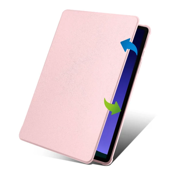 Samsung Galaxy Tab S9 Kılıf Termik Kalem Bölmeli Dönebilen Standlı Kılıf - 10