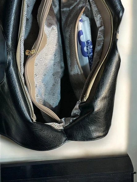 Tuğba El Ve Kol Çantası Olarak Tasarlanmış Bayan Omuz Çantası T.7363474941SYHKH - Resim 5