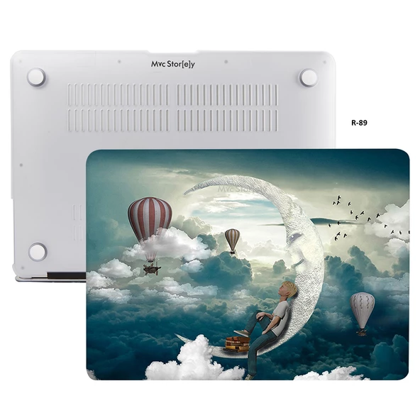 Macbook Air M1 Kılıf 13inç Focus01NL (TouchID'li M1 Air) A2337 A2179 A1932 ile Uyumlu - 3