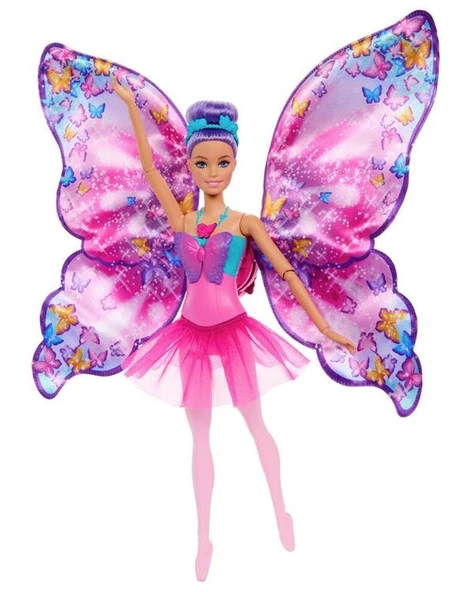 Barbie Kelebek Dansçı Bebek HXJ10 1316.230709 - 3