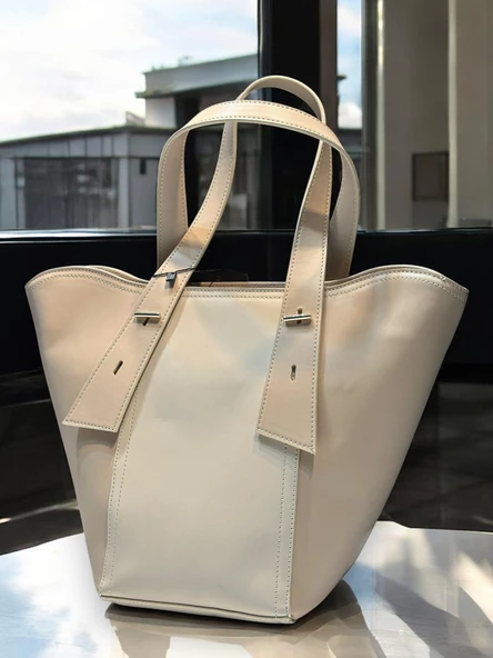 İSOLA El Ve Kol Çantası Olarak Tasarlanmış Suni Deri Bayan Omuz Çantası SL.73634424VZN - Resim 3