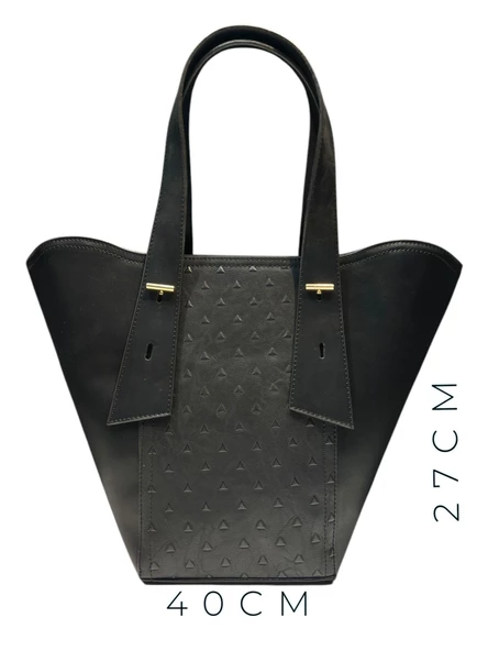 İSOLA El Ve Kol Çantası Olarak Tasarlanmış Suni Deri Bayan Omuz Çantası SL.73634424SYH - Resim 2