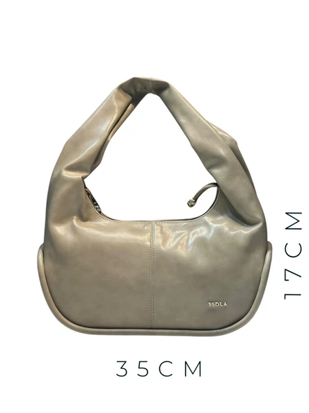 İSOLA El Ve Kol Çantası Olarak Tasarlanmış Suni Deri Bayan Omuz Çantası SL.73634438YSL - 2