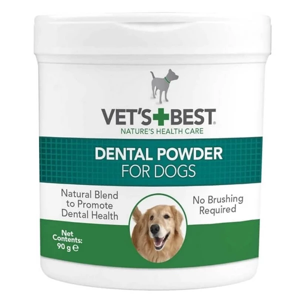 Vets Best Köpekler İçin Plak ve Tartar Ağız Bakım Tozu 90 Gr