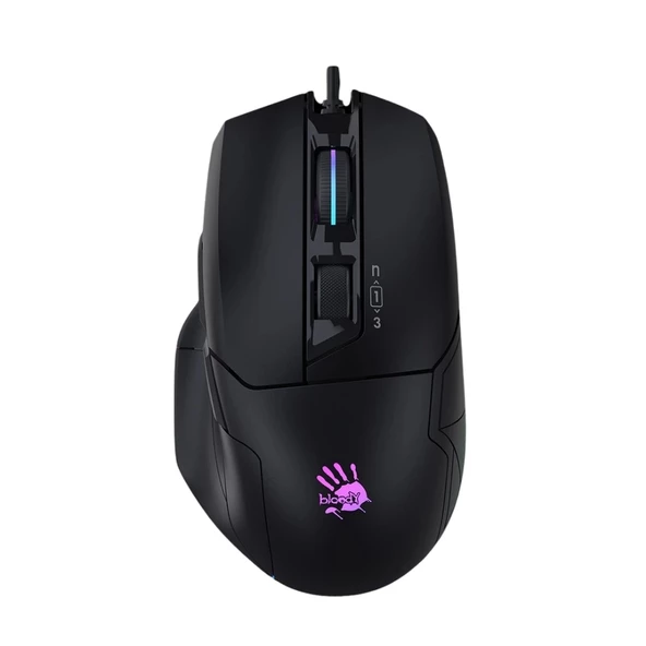 A4Tech Bloody W70 Max 10000 Dpi Siyah RGB Gaming Mouse