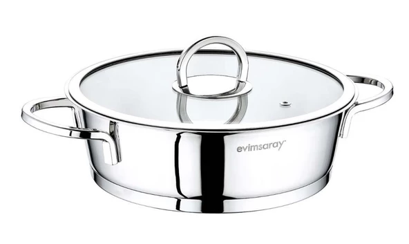 EvimSaray Elit 8 Parça Paslanmaz Çelik Tencere Seti - 4