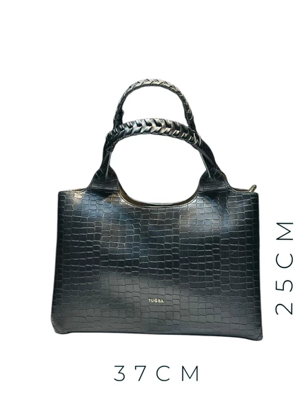 İSOLA El Ve Kol Çantası Olarak Tasarlanmış Suni Deri Bayan Omuz Çantası SL.73634425SYHCRC - Resim 2