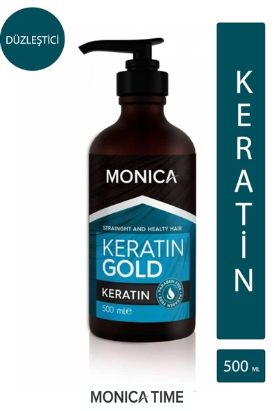 Monicatime Keratin Gold - Keratin Saç Düzleştirici 500 ml