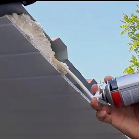 Pipetli Montaj Köpüğü Profesyonel Dolgu İzolasyon Poliüretan Köpük Kapı Pencere Duvar Yalıtım 750 ml - 2