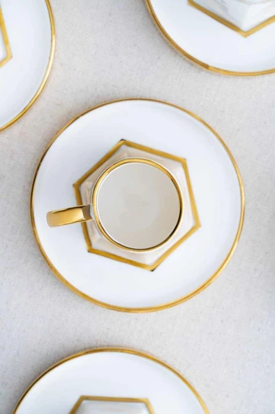 Acar SCT-06168 Mars 6lı Kahve Fincanı Takımı - 3