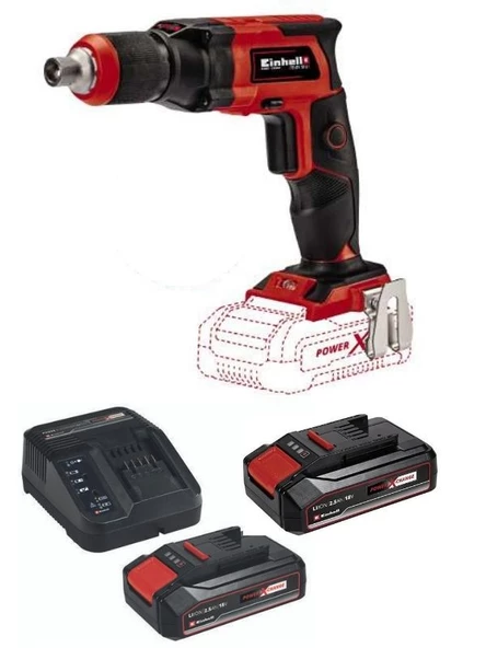 Einhell TE-DY 18 2X2.5AH Akülü Alçıpan Vidalama