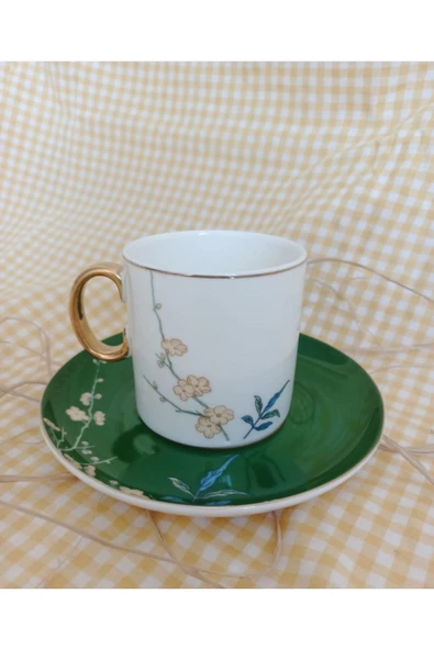 Blossoms Porselen 12 Parça 6 Kişilik Çay Takımı - 4