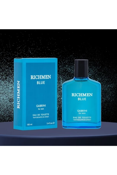 Richmen Blue Edt 100 ml Erkek Parfümü