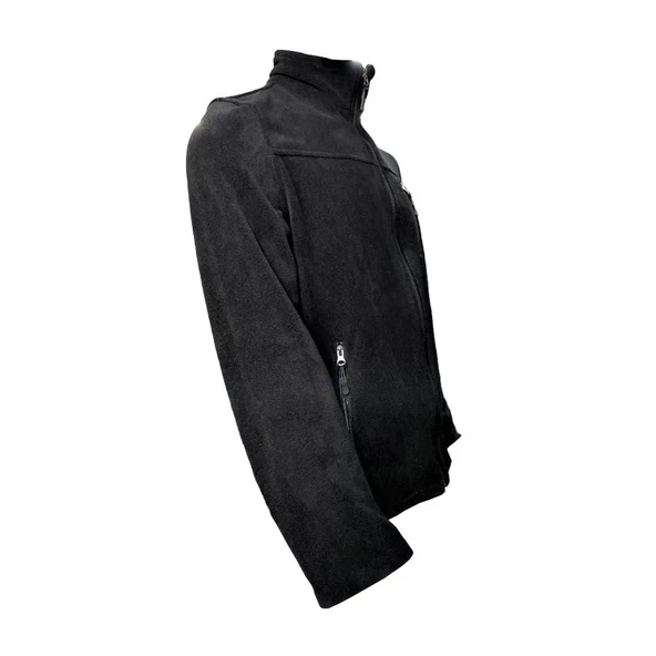 Aybaak OX0060 Orta Kalın Robalı Fermuarlı Erkek Polar Ceket - 4