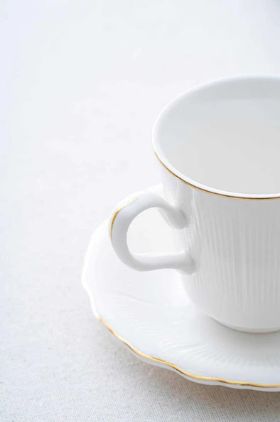 Acar PORWM-06188 Regina Gold 6lı Çay Fincanı Takımı - 2