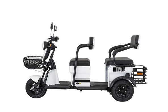 Mondial E-Mon Mona Elektrikli Motosiklet Beyaz - 2