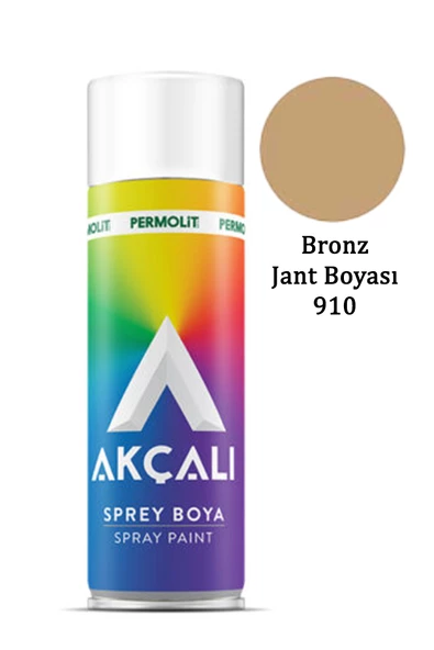 Akçalı Sprey Boya 910 Bronz Jant Boyası 400ml