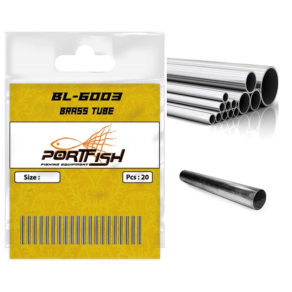Portfish BL-6003 20 Adet Tekli Kıstırma Burcu  1.2 mm